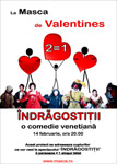 De Sf. Valentin, la Teatrul Masca – “Indragostitii”, o comedie venetiana