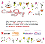 Pastel Group realizeaza pentru Heidi Chocolat campania de responsabilitate sociala “Cards of Joy”