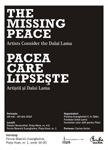 Expozitia Pacea care Lipseste – Artistii si Dalai Lama la Palatul Brukenthal