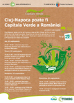 Cluj-Napoca, un nou candidat la titlul de Capitala Verde a Romaniei