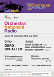 Gerd Schaller din nou la pupitrul Orchestrei Nationale Radio