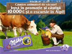 Prima campanie Milka produsa integral in Romania de catre Ogilvy