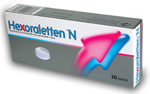 Hexoraletten N – alina durerea in cateva secunde si trateaza cauza infectiei