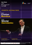 Cristian Mandeal revine dupa 20 de ani pe scena Salii Radio, la pupitrul Orchestrei Nationala Radio