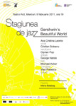Stagiunea de Jazz se deschide cu Gershwin’s Beautiful World