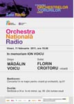 Orchestra Nationala Radio si Madalin Voicu va poarta in „Lumea Noua”