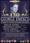 “George Enescu – 130” – 14 martie la Teatrul National Bucuresti