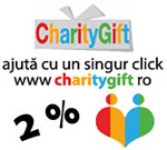 Charitygift.ro lanseaza Campania pentru 2% «Ajuta cu un singur click»