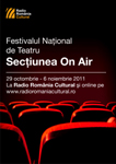 A treia editie a Sectiunii ON AIR a FNT la Radio Romania Cultural