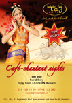 O noua editie Cafe Chantant – Evergreen Night, la Taj Restaurant
