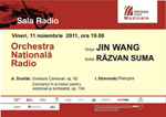 Dvořák di Stravinski la Sala Radio sub bagheta dirijorului Jin Wang