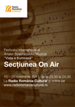 Sectiunea on air Radio Romania Cultural la „Viata e frumoasa”