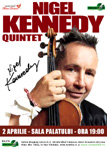 Celebrul violinist Nigel Kennedy concerteaza la Sala Palatului pe 2 aprilie