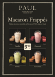 Deliciile verii in brutariile Paul Romania: Macaron frappes si Nescafe frappes