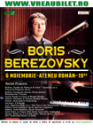 Discount la bilete pentru recitalul de pian Boris Berezovsky