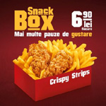Noua colectie de toamna de la KFC: Snack Box Reteta Originala, Hot Wings, Crispy Strips sau Booster