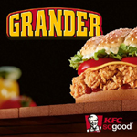 GRANDER – un produs de senzatie al KFC acum si in Romania