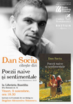 „Poezii naive si sentimentale” in lectura lui Dan Sociu, la Libraria Bastilia