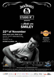 Jack Daniel`s Studio No. 7 prezinta concertul lui Smiley la Hard Rock Cafe