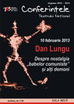 Dan Lungu este invitat la Conferintele Teatrului National Bucuresti