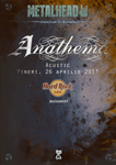 ANATHEMA – concert exclusiv si exclusivist in Romania, la Hard Rock Café, pe 26 aprilie 2013