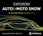 Dam startul la cea de-a doua editie a EXPOROM Auto&Moto Show, pe 9 mai 2013