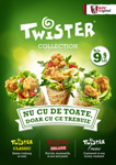KFC lanseaza noua colectie Twister: nu cu de toate, doar cu ce trebuie