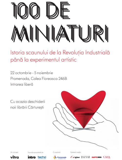 Expozitia “100 de miniaturi” soseste la Bucuresti