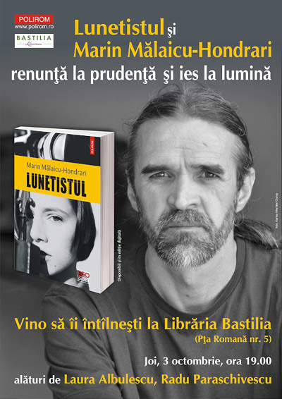 Gloantele ”Lunetistului” la Libraria Bastilia din Bucuresti