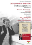 Lansare la Carturetti Verona: “Mic jurnal cu amintiri” de Nadia Anghelescu