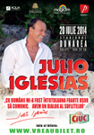 La cererea publicului, concertul Julio Iglesias de la Galati isi schimba locatia
