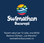 Aproape 200 de persoane cu spirit civic strang fonduri la Swimathon Bucuresti