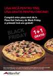 De Black Friday, pizza poftesti, dublu primesti la Pizza Hut Delivery