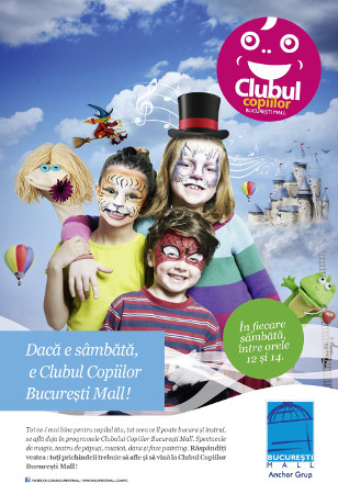 Clubul Copiilor la Bucuresti Mall