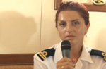 „Curaj la feminin” – povestea Crinei Datcu, comandant secund de nava