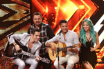Cei trei jurati X Factor pentru prima oara impreuna pe aceeasi scena