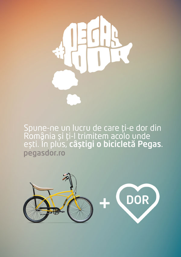 Pegas lansează prima campanie globală, dedicată tuturor românilor din diaspora: #pegasdor