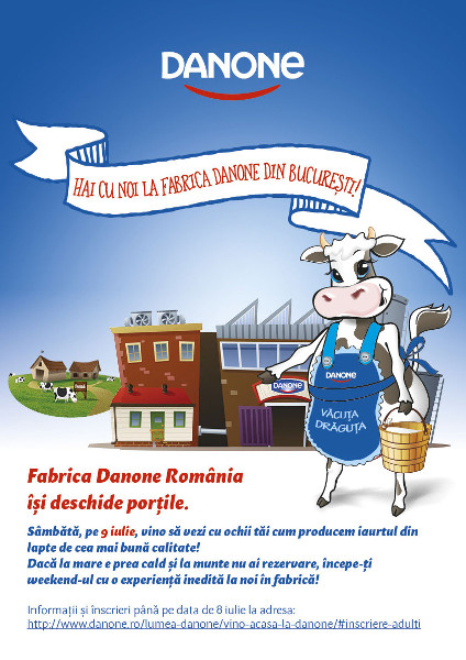 Ziua Portilor Deschise la Danone – Making of – povestea iaurtului Danone