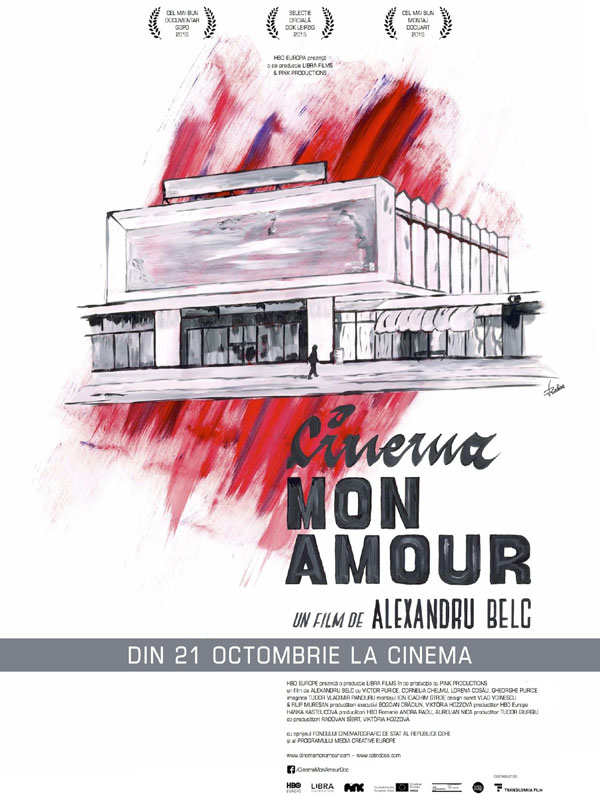 „Cinema, mon amour”, din 21 octombrie pe marile ecrane