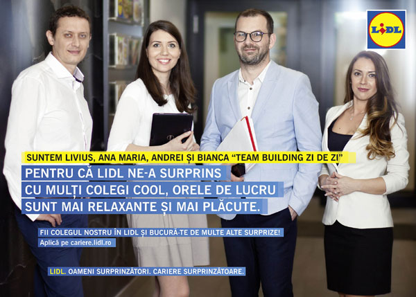 Lidl lansează campania de brand de angajator