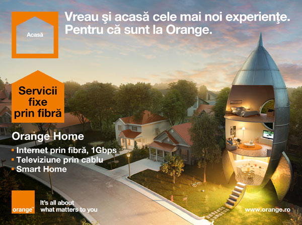 Explorează lumea cu Orange Home, cea mai nouă campanie semnată de Publicis România