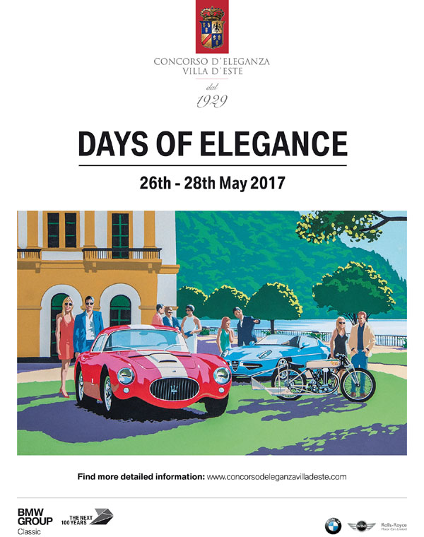 Concorso d’Eleganza Villa d’Este 2017: De la începuturile automobilului până la conceptele viitorului