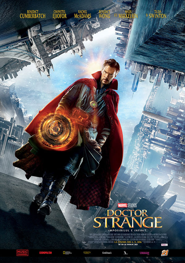 „Doctor Strange”, cel mai nou film Marvel: minunat în 3D, pur şi simplu magic în IMAX 3D şi 4DX 3D