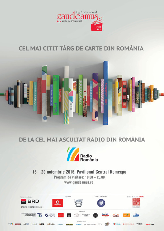 Radio România, lider pe piaţa târgurilor de carte prin GAUDEAMUS