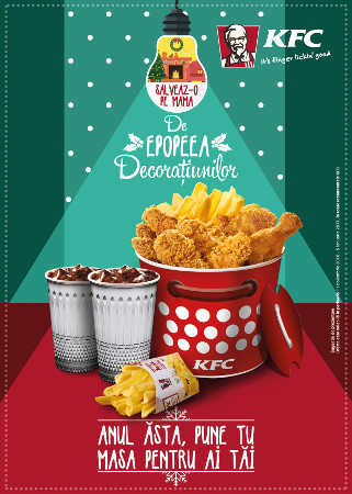 De sărbători, surprinde-i pe cei dragi cu noul Christmas Bucket de la KFC