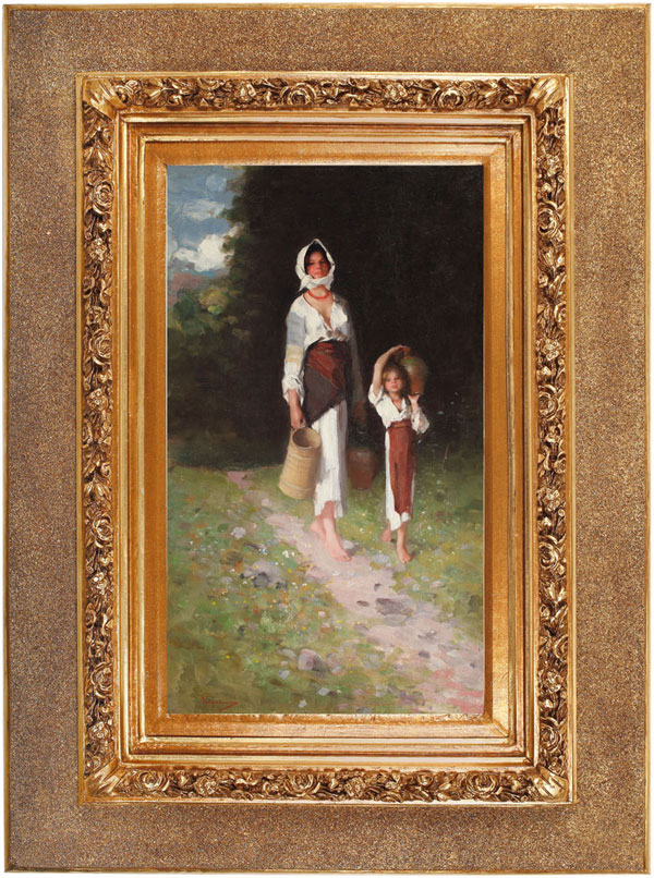 Cea mai importantă pictură de Grigorescu se vinde prin licitație publică marţi 20 decembrie
