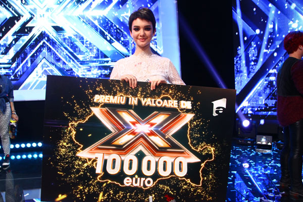 Olga Verbiţchi este câştigătoarea celui de-al şaselea sezon X Factor