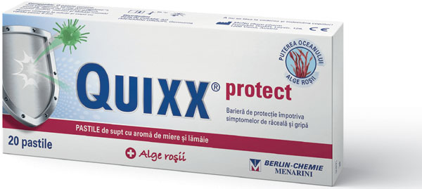 Berlin-Chemie Menarini lansează gama Quixx® Protect, cu extract de alge roșii