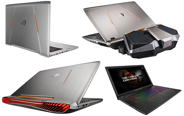 ASUS Republic of Gamers anunță laptopurile de gaming echipate cu a șaptea generație de procesoare Intel