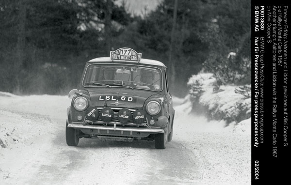 50 de ani de la marea victorie: Rauno Aaltonen participă la Monte Carlo Rally Historique 2017 la volanul clasicului Mini